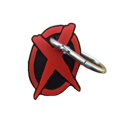Porta-chaves Xutos & Pontapés — Logo X Vermelho