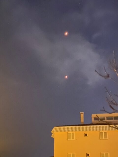 Ovnis vermelhos em São Joao do Estoril