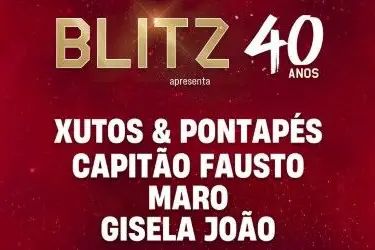 Xutos em Lisboa na Festa Blitz