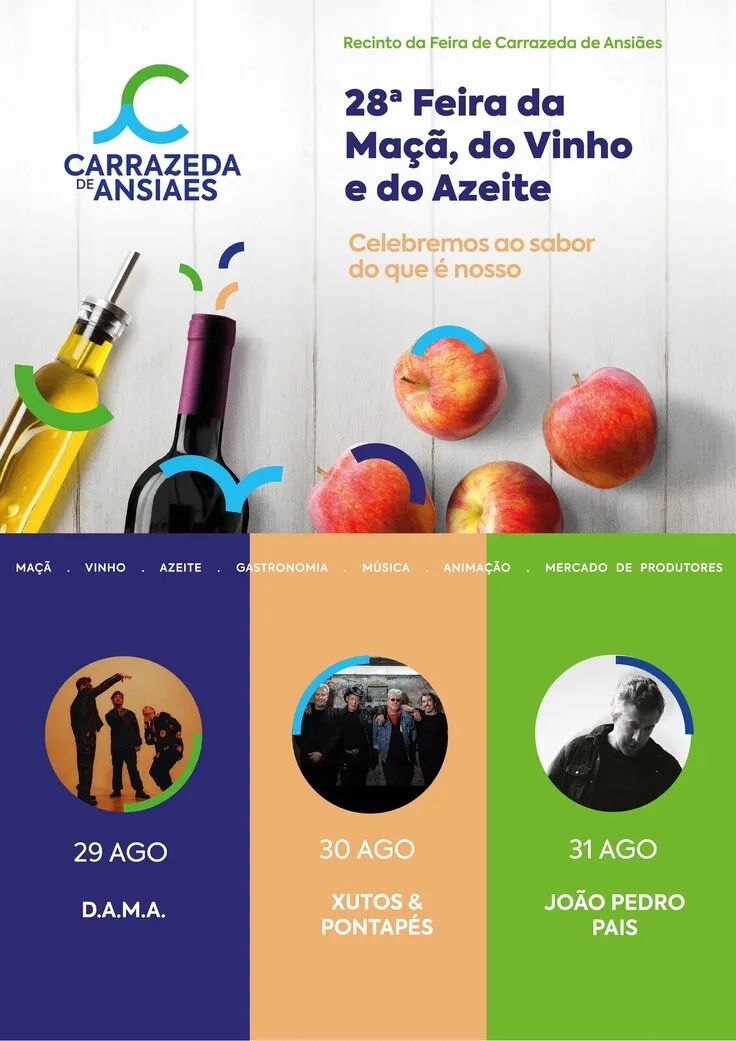 Xutos em Carrazeda de Ansiães na 28ª Feira da Maça do Vinho e do Azeite