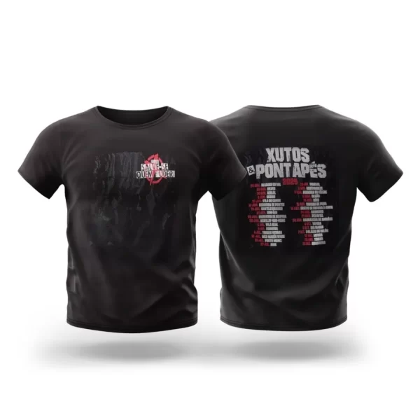 T-Shirt Xutos & Pontapés «Salve-se Quem Puder» — Preta