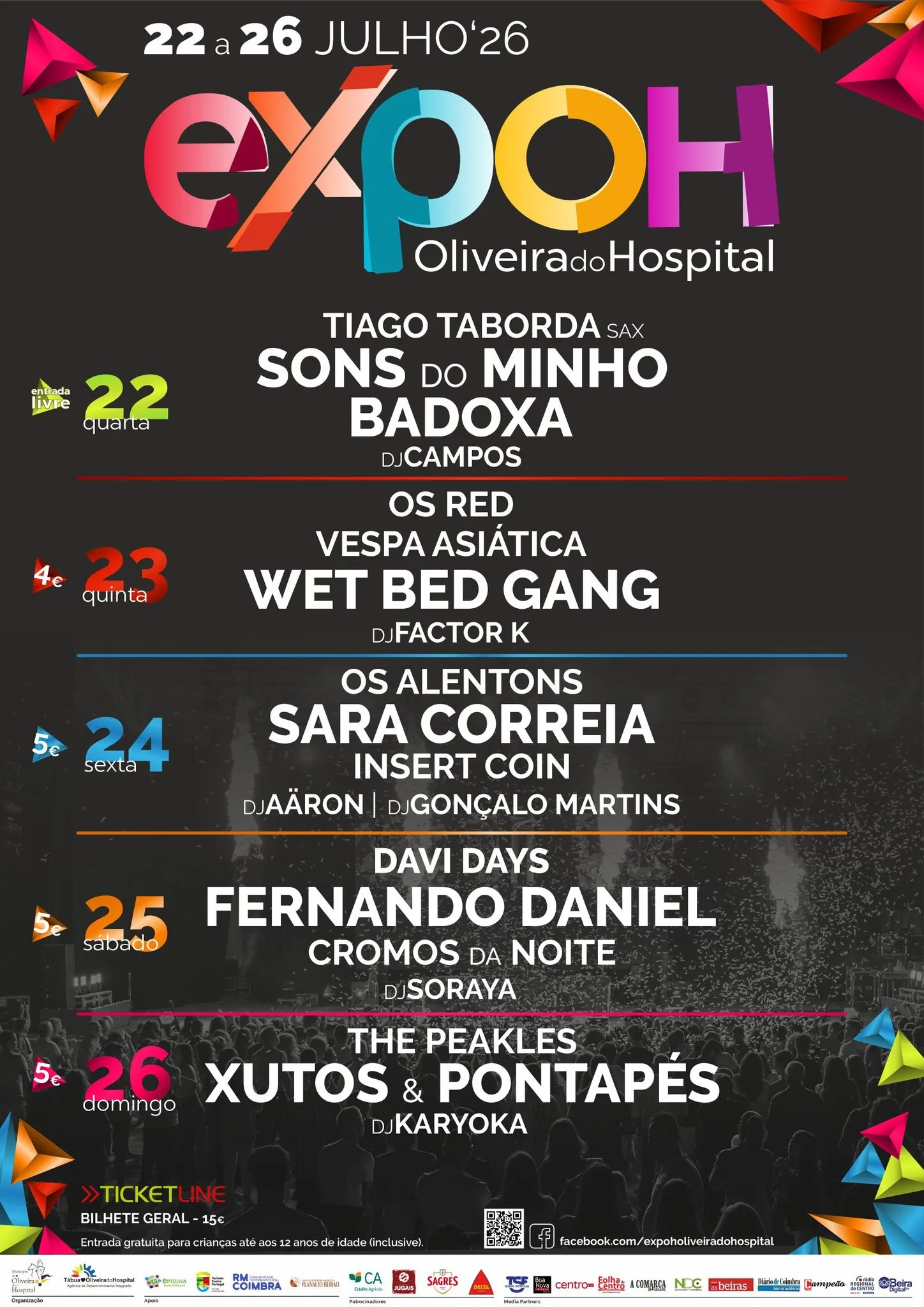 Xutos em Oliveira do Hospital na ExpOH