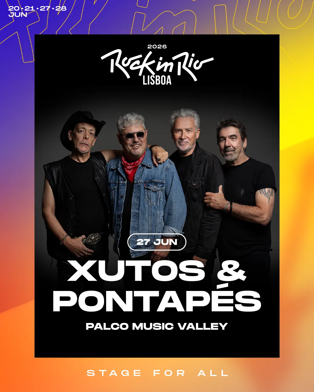 Xutos em Lisboa na Rock in Rio Lisboa