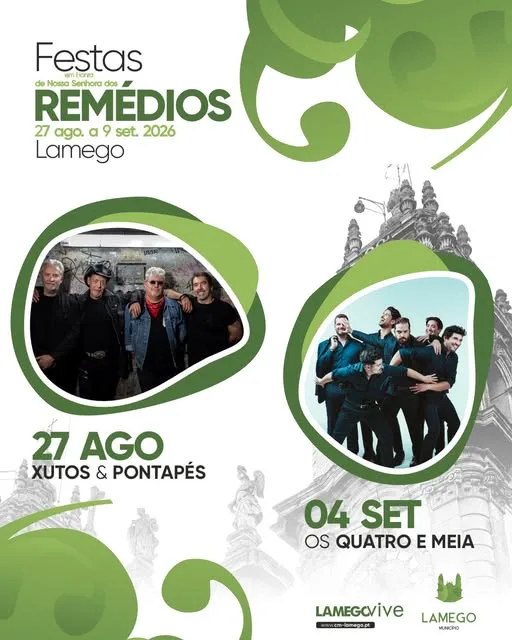 Xutos em Lamego na Festas em Honra de Nossa Sra. dos Remédios